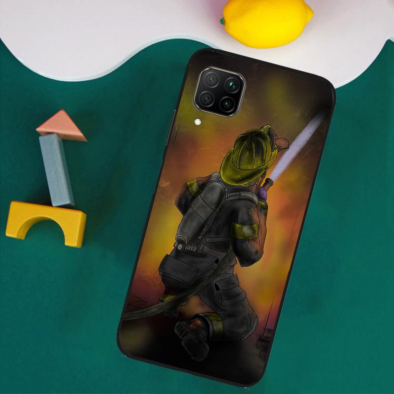 Strażak Strażak Dla Huawei Nova Y61 Y91 Y73 Y72 Y70 Y60 Y90 12s 12i 11i 8i 9 10 SE P30 P40 Lite P60 Pro Etui