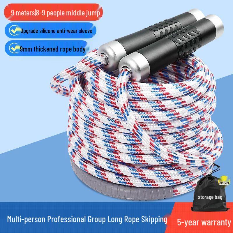 Long Multi-Person Team Jump Rope