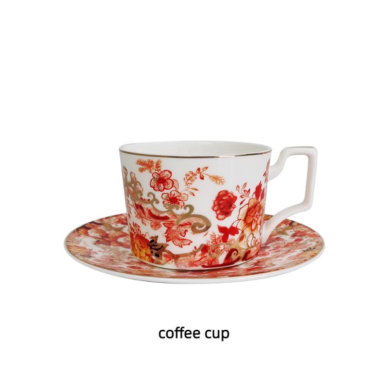Jingdezhen Luxury Dinner Set Plates and Dishes Hotel Restaurant Ceramic Plate Bone China Porcelain Plate Wedding Gift