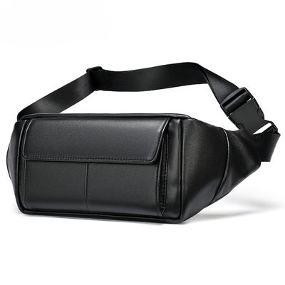 Ανδρική τσάντα ζώνης Belly Leather Ανδρική τσάντα μέσης Τηλεφωνική ζώνη Γνήσιο δερμάτινο πακέτα μέσης Ανδρικές μικρές τσάντες ώμου Ανδρικές τσάντες Fanny Pack