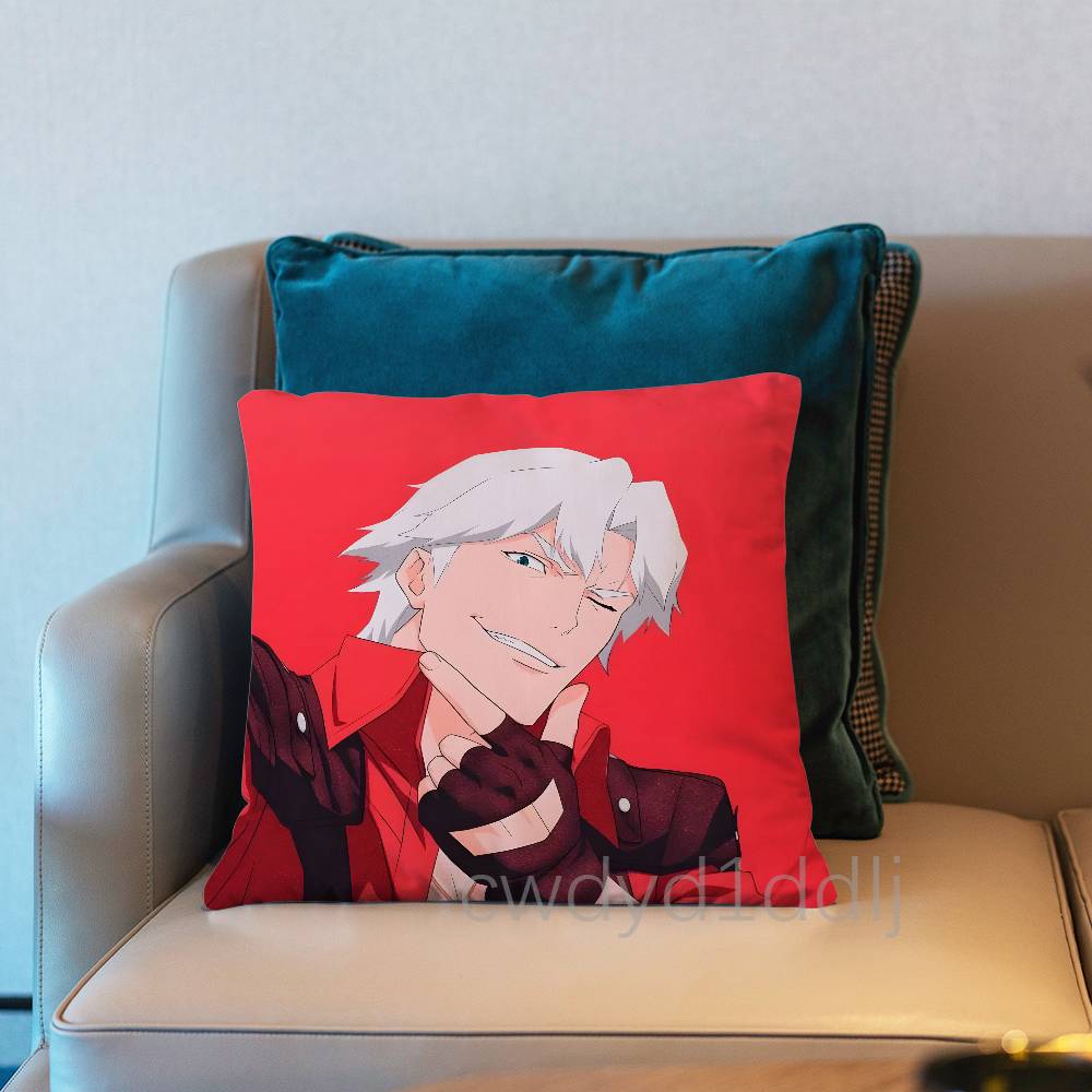 DDevil May Cry Dante Pillow Case Cover Square Sofa With For Pattern Comfortable Cushion suitable Of Room