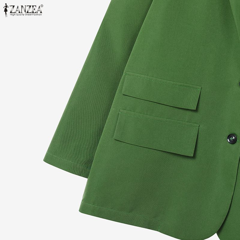 ZANZEA Women Long Sleeve Cardigan Tops and Long Pants Casual Two Piece Suit Sets