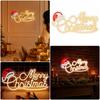 Colorful LED LED Wall Decorative Light Panel Merry Christmas Light Indoor Outdoor Decoration
