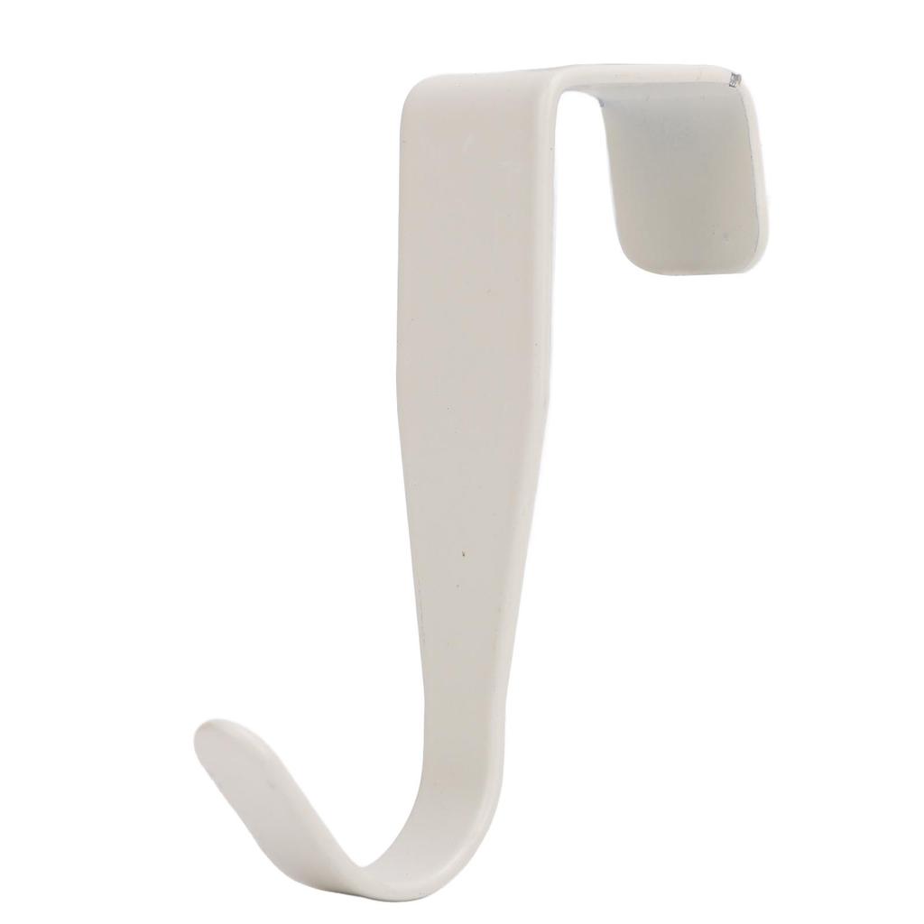 16PCS Over Door Hooks Stainless Steel Hanging Hook Cabinet Door Organizer for Clothes Towels Hats Bags