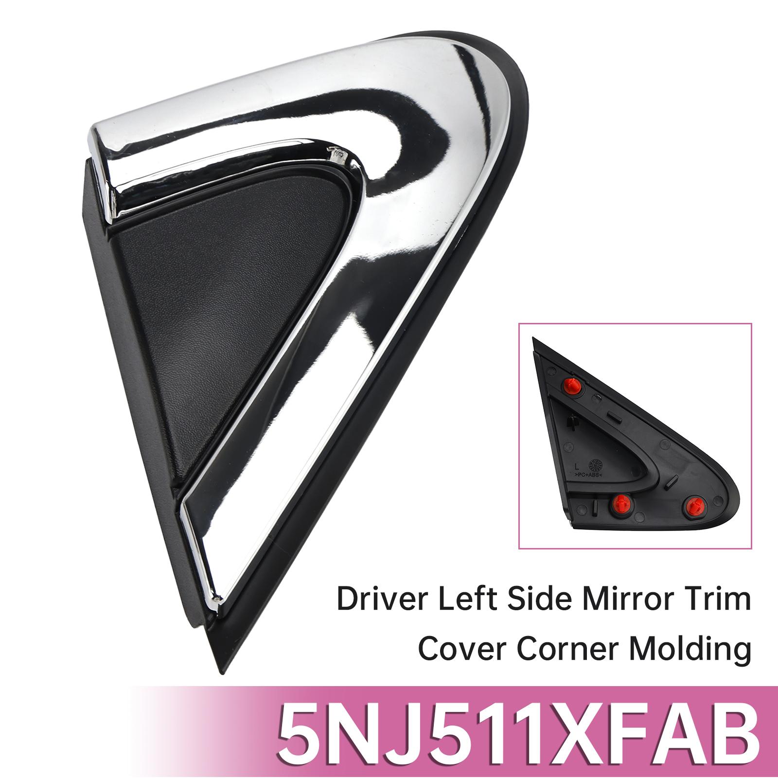 

Driver Left Side Mirror Trim Cover Corner Molding for Chrysler 200 2015-2017