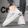 Little white shoes summer new breathable mesh fashion men's casual shoes personalized soft sole hollow youth board shoes