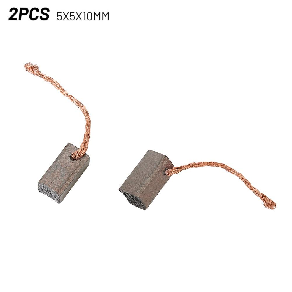 High Quality Carbon Brush Carbon Brush Practical Tool Wiper Climate Auxiliary Water Pump 2* 2pc 5x5x10mm Accessories