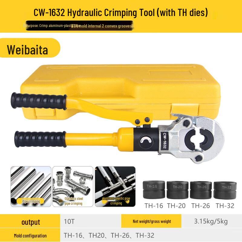 Hydraulic Pipe Crimping Pliers