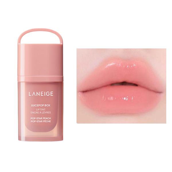 

LANEIGE Juice Pop Box Lip Tint 0.16oz(4.5g) 1ea [POP-STAR PEACH]