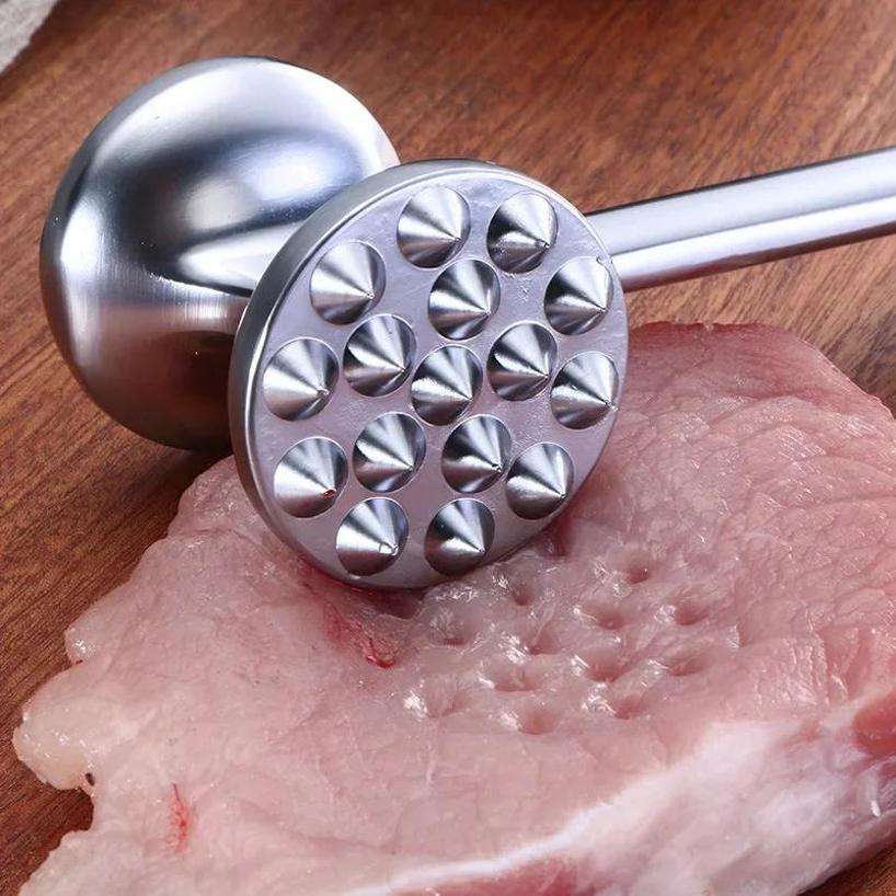 1 Pcs Meat Hammer Meat Hammer Pork Steak Creative Meat Tenderizer Pounder Kitchen Tools