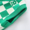 Montagut Kids' V-Neck Checkerboard Knit Vest