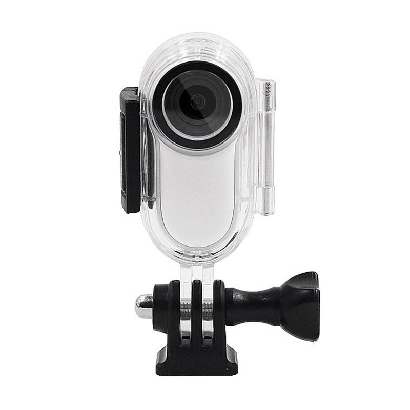

1Pc Insta 360 Go2 Transparent Waterproof Case 30M Diving Protection Frame Case Shell For Underwater Diving Protective Shell