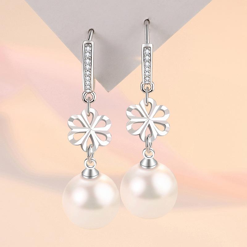 Lindon Copper Alloy Zircon Earrings Drop Earrings For Women Wedding Party Gifts