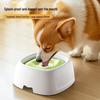 Anti-Spill Floating Dog Bowl: Keeps Your Pet's Mouth Dry