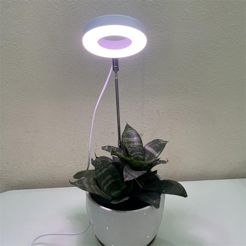 

20LED лампа для выращивания растений USB-лампы полного спектра для комнатных цветочных растений 5W белый