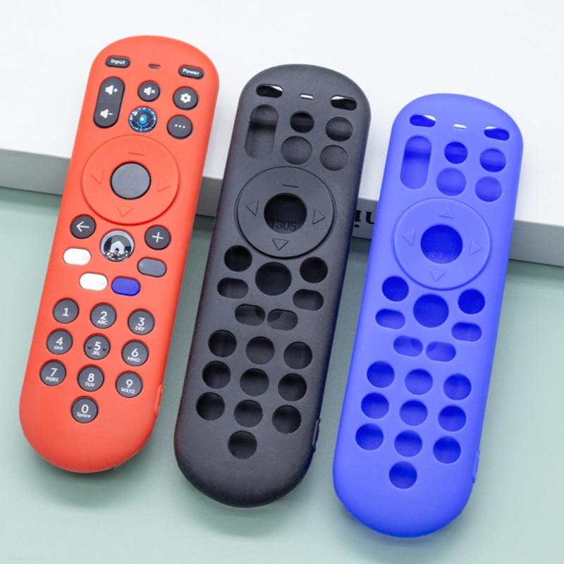 Flexible Silicone Remote Control Cover For Xumo MG3-R34010 TV Voice Remote Soft Protector with Lanyard Rope