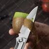 10PCS Multifunctional Folding Knife Stainless Steel Courier Opening Knife Fruit Knife Non-slip Handle Kitchen Knife Accessories