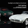 1/24 BMW 507 Legierungsauto-Modell Simulation Sound und Licht Metall-Druckgusskarosserie Sammlerstücke Kinderspielzeug Geschenke Feiertagsdekorationen