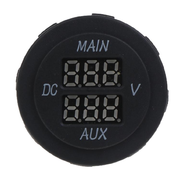 10-60V LED Digital Dual Voltmeter for Car Motocycle Voltage Meter Volt Detector