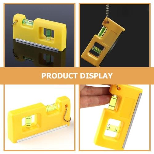 DOITOOL Mini Level, Small Level, High-Precision Vertical Level, Level Tool, Compact and Cute, Small Level Bubble Level, Bubble Measuring Instrument, L