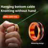 Protect Hands Line Pulling Loop Aluminum Zinc Zinc Alloy Fishing Line Puller  Fishing Accessory