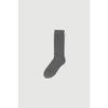 Chouetties by LUCKY CHOUETTE Flower Detail Ribbed Socks(melange grey) 7ALAX26320GYM