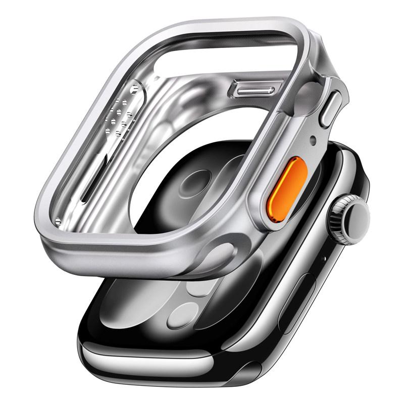 Protection Cover For Apple Watch Case 11 10 46mm 42mm Plated TPU Bumper Shell Accessories iWatch Series 10 11 Protective Cases