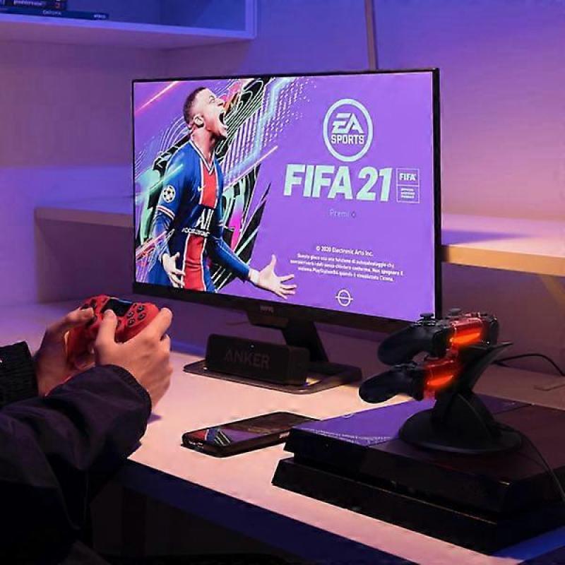 Controller Charger Compatible with PS4, Playstation 4 Game Dualshock 4 Dock Charging Stand Holder