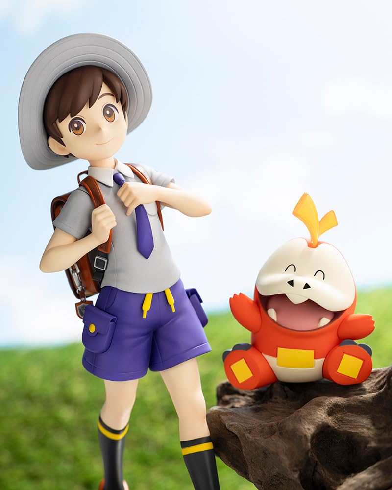 KOTOBUKIYA Series ARTFX J Haruto with Hogeta Scale PVC Painted Finished Figure "Pokémon" 1/8