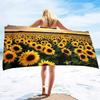 Sunflower Oversized Sand Free Beach Towel Large Quick Dry Beach Towels Bath Beach Pool Gym Travel Bath Towel for Swimming Sports