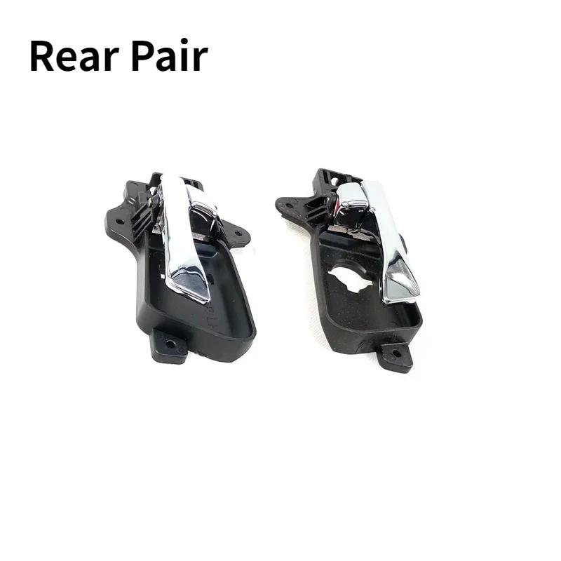 For Hyundai I30 I30CW Inner Door Handles Replacement Black/Chrome Front Rear Left Right 2007-2012 Car Interior Door Parts