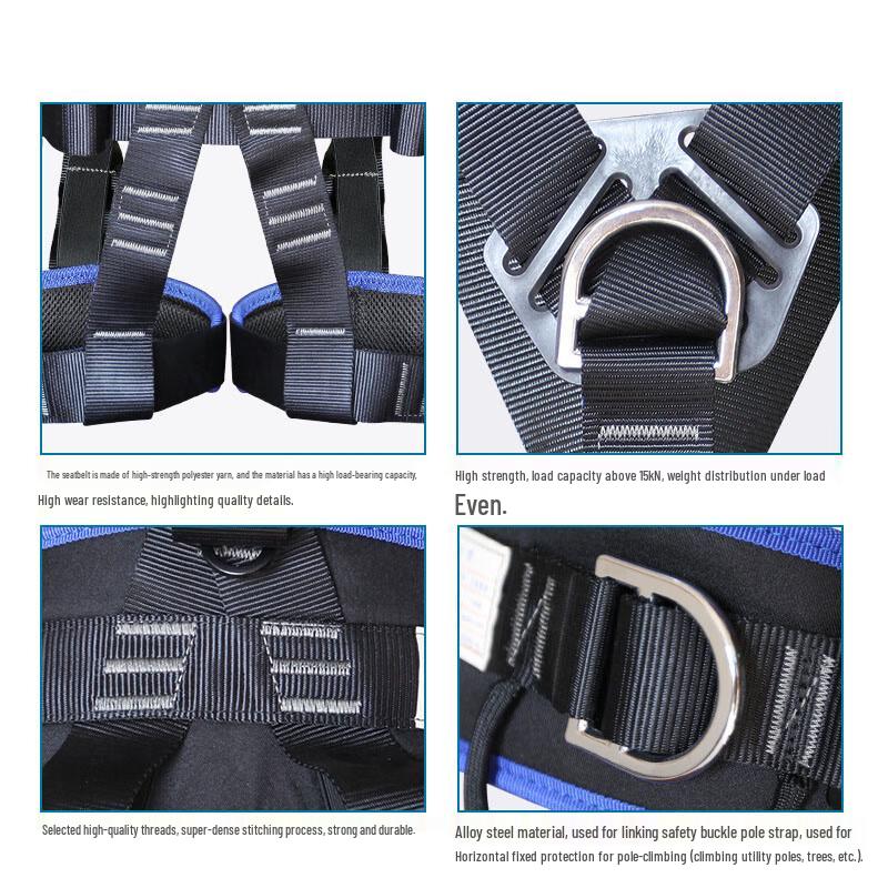 Ruifulake Full Body Outdoor Safety Harness