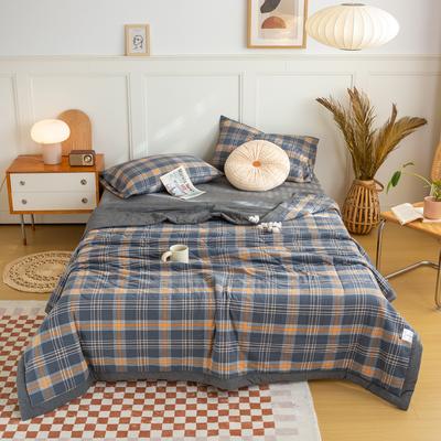 Ľahký luxusný jednoduchý prešívaný prehoz Letná ľahká prikrývka Prateľná v práčke Mäkká Pohodlná Priedušná Dá sa spať nahý