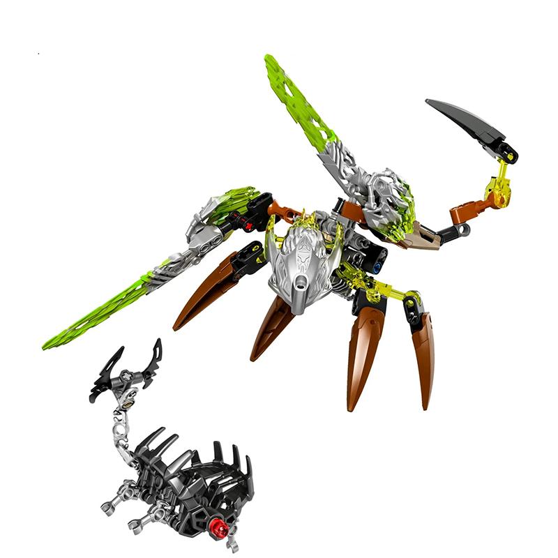 Neue Bionicle Kreatur Meister der Goldenen Maske Bausteine Feuer Uniter Tahu Kombinierter Roboter Mech Steine Spielzeug Für Jungen Geschenke
