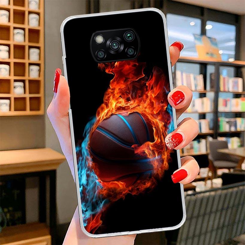 Basketball Basket Play Cover Phone Case For Xiaomi Poco F7 Ultra X7 X6 X5 Pro M7 Redmi 15C 15 13C 13 12C 12 10C 10 9A 9C 9T 9 Sh