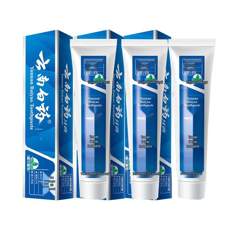 

Yunnan Baiyao Classic Spearmint Toothpaste 3-Pack