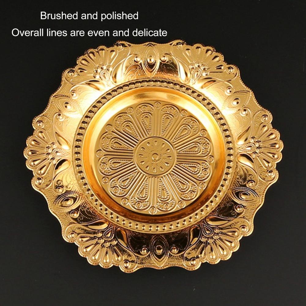 7PCS European Metal Coasters Set Iron Table Coasters Set Coasters Drink Coasters Set For Home