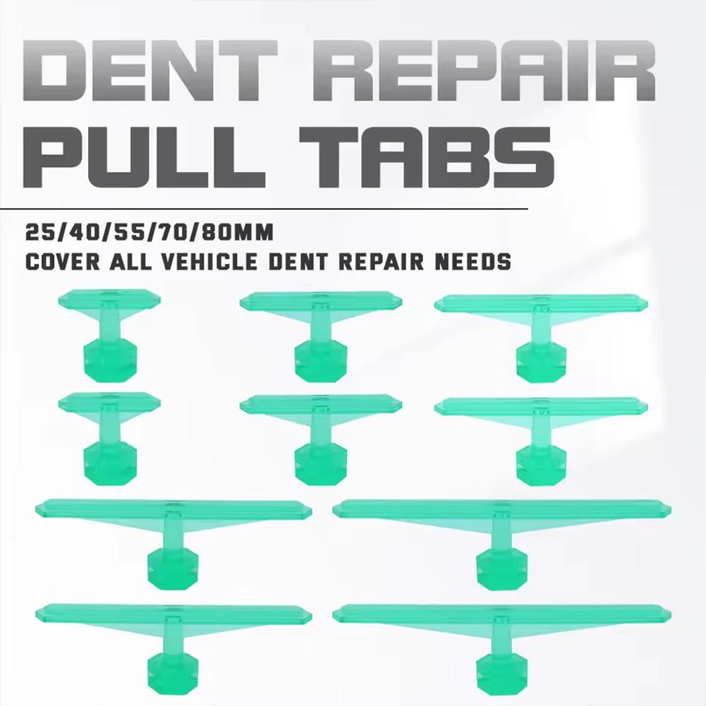 Car Puller Tabs Paintless Dent Repair Tabs Glues Pulling Tabs Kits For Repair Dent Automobiles Refrigerators Motorcycles J4J6