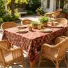 Cucina Sala da Pranzo Festa Riunione di Famiglia Rettangolare Cotone Lino Tocco Morbido Lavabile Riutilizzabile Decorazione per la Casa Tovaglia