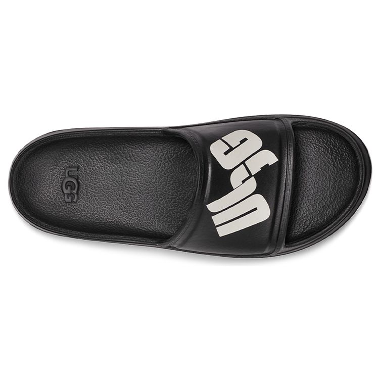 UGG Wilcox Slide Comfortable Fashion Sandals Men Sandals Black 1129111-BLK