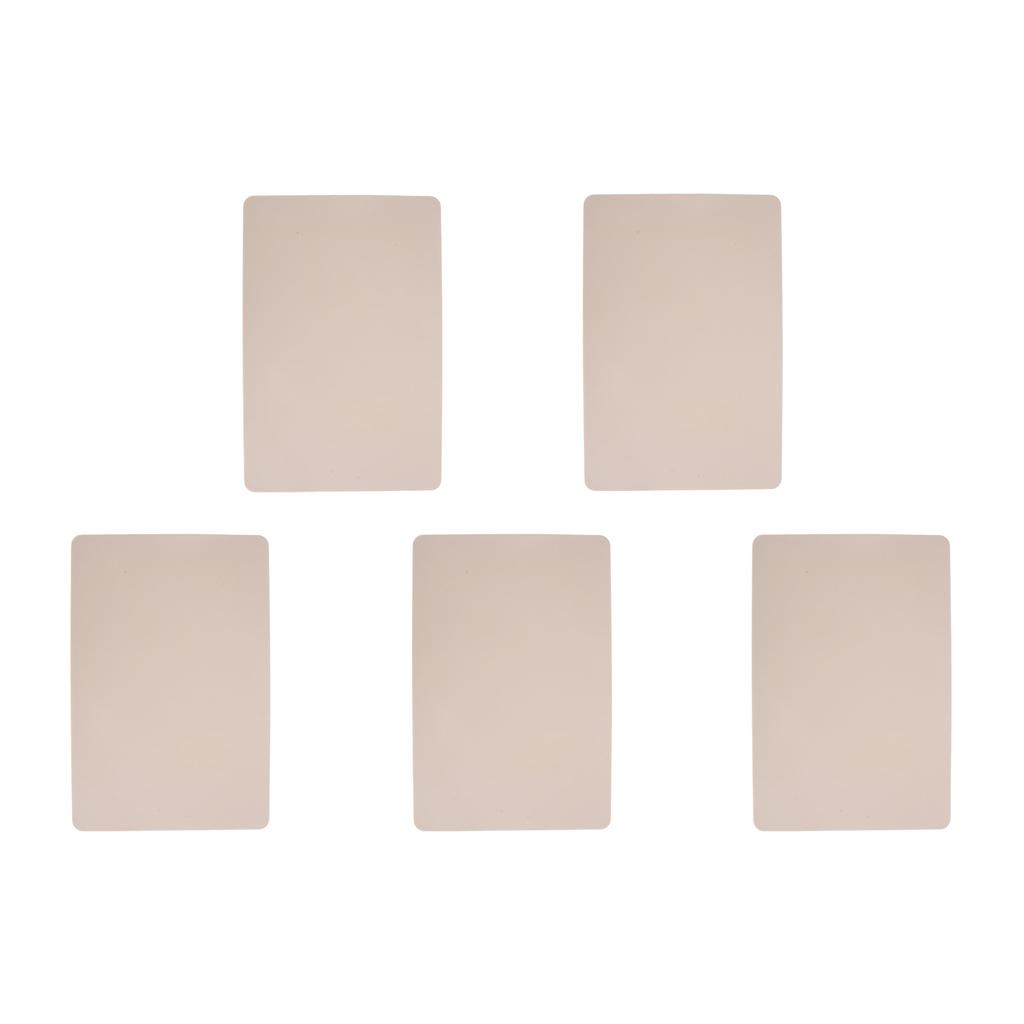 5PCS Tattoo Practice Skin Thicken Ink Free Double Side Microblading Eyebrow Practice Skin for Beginner