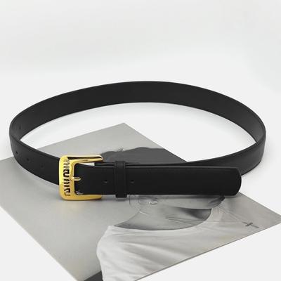 Cinturón disponible para las cuatro estaciones, cinturón fino ajustable con hebilla, cinturón de moda para vestir trajes de cien combinaciones, cinturón de cintura para mujer