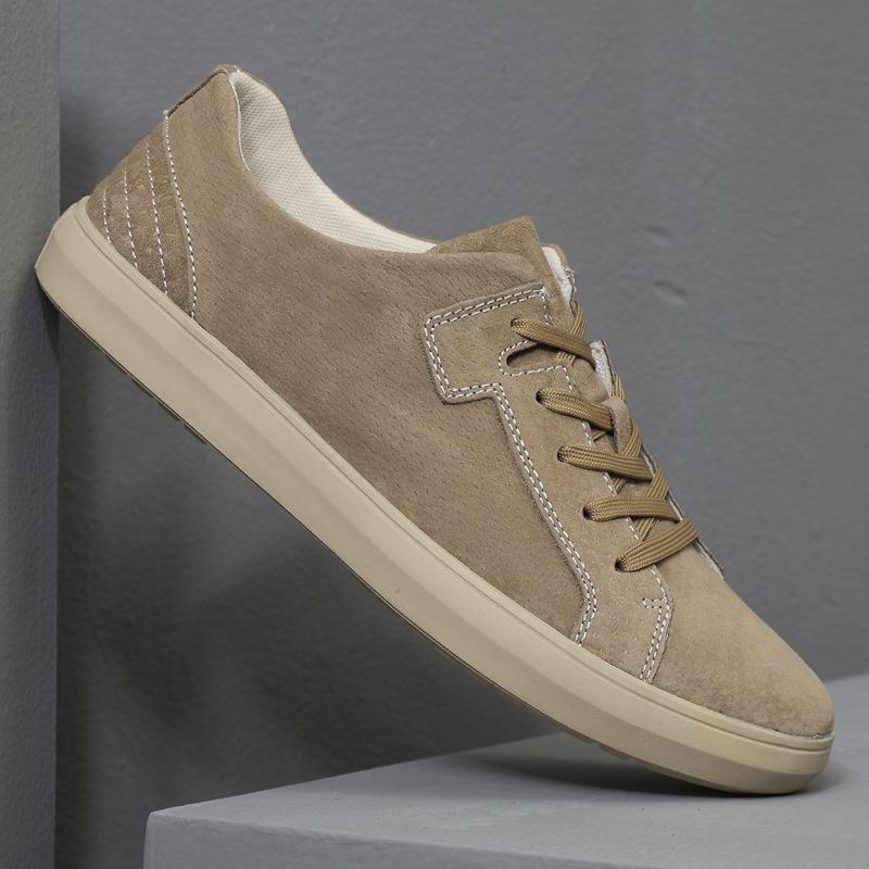 Men's shoes 2025 summer new youth fashion daily travel versatile high sense tide with Forrest Gump casual board shoes