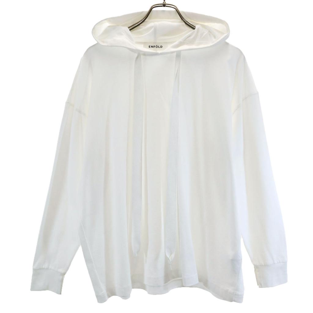 ENFOLD Long sleeve Parker 38 white Women Used
