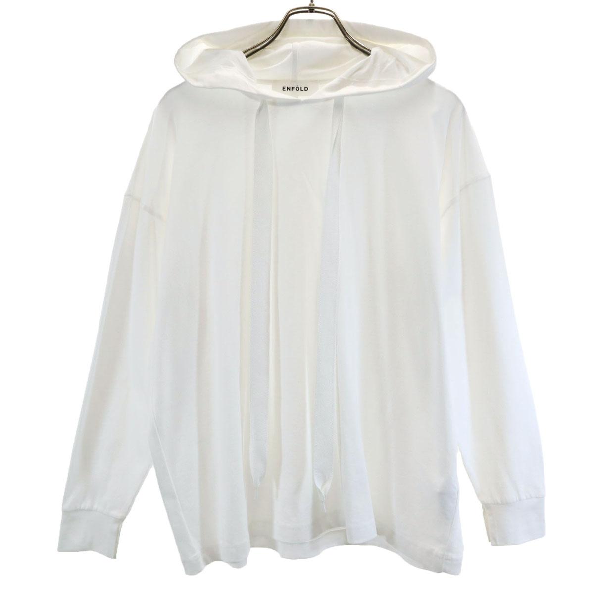 

ENFOLD Long sleeve Parker 38 white Women Used