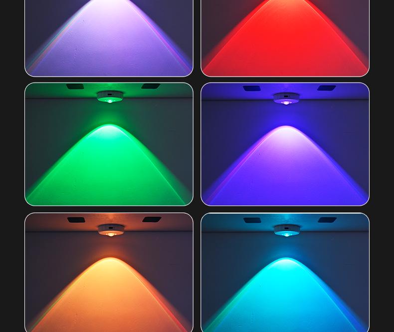 Rechargeable Wireless LED Cabinet Spotlight with Induction Sensor