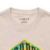 Jordan Sport T Shirts Men's Oat Crew Neck Moderate Straight Fit CN3114-140