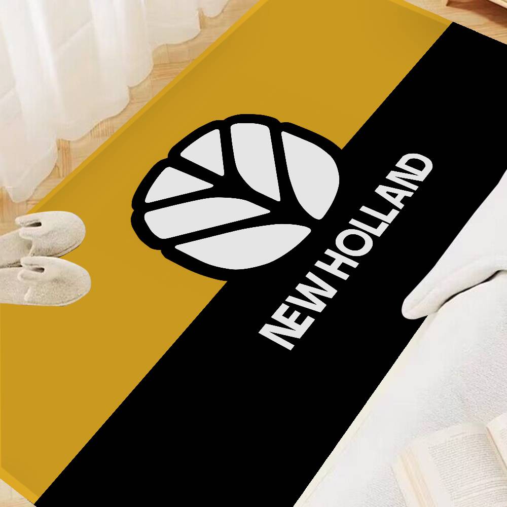 New H-Holland Logo  Kitchen Mat Cheaper Anti-slip Modern Living Room Balcony Printed Modern Home Decor