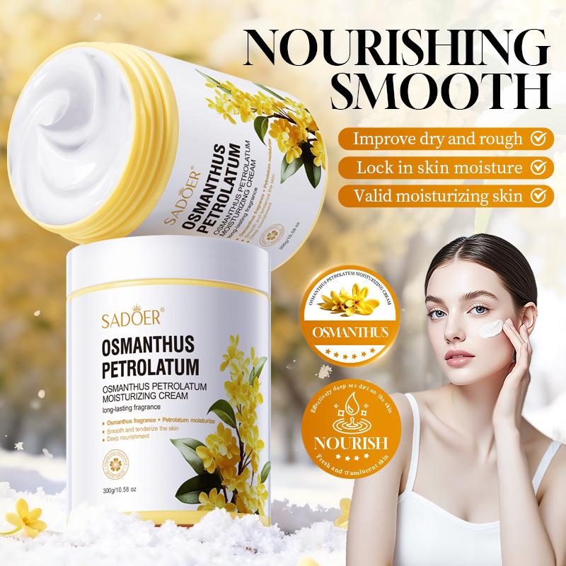 Spot Osmanthus Moisturizer 300g Vaseline Hydrating Moisturizing Moisturizing Moisturizing Cream Skin Care Products