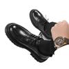 Scarpe Derby taglia 46 47 48 testa grande piedi larghi scarpe in pelle per sport abito completo